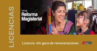 Licencia sin goce de remuneraciones