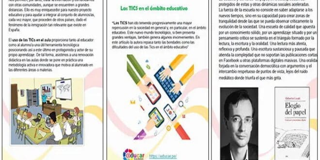 Las TICS en el ámbito educativo