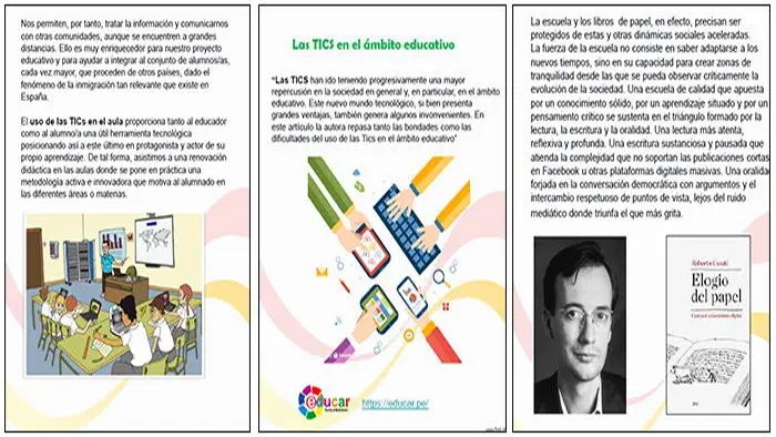 Las TICS en el ámbito educativo