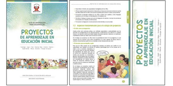 Proyectos en educación inicial