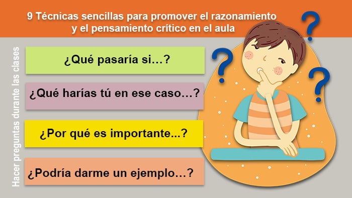 Tecnicas Para Promover El Razonamiento Y El Pensamiento Critico