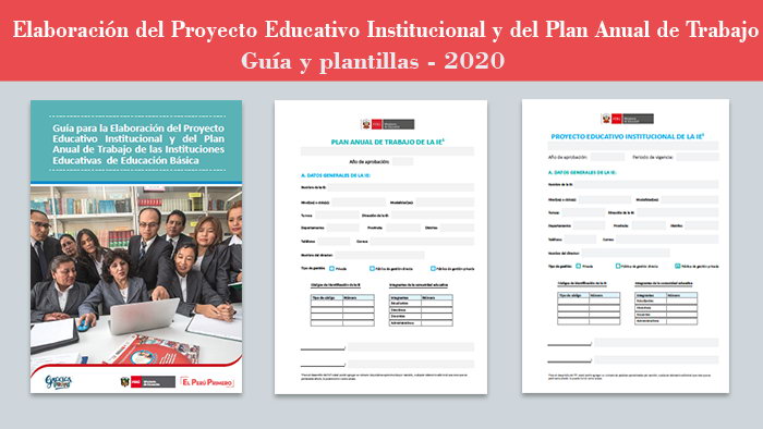 Guía para elaborar el PEI y PAT en las Instituciones Educativas -2020