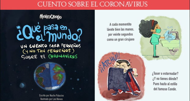 Cuento para pequeños y no tan pequeños sobre el coronavirus