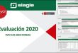 Registro de evaluación 2020 EBR
