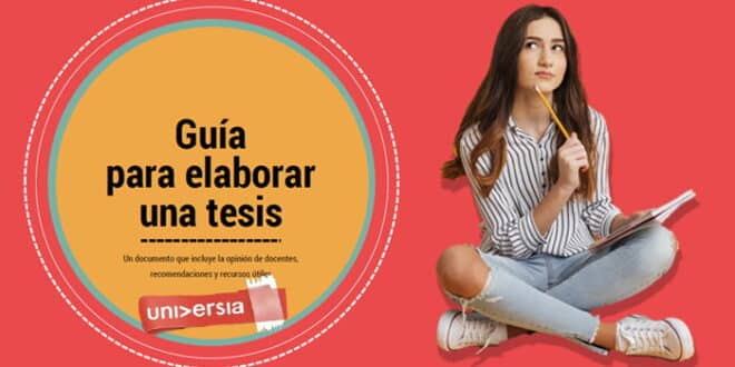 Guía para elaborar una tesis